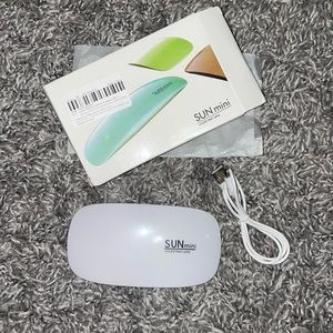 Nail polish dryer machine, portable